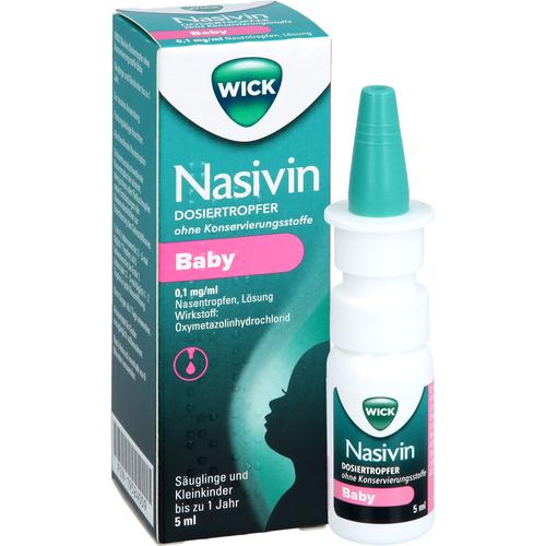 Wick Nasivin Dosiertropfer Ok Baby 0.1 mg/ml 5 ml WICK Pharma - Zweigniederlassung der Procter & Gamble bei onfy.de kaufen 19524059