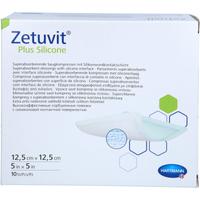 Zetuvit Plus Silicone Steril 12.5x12.5 cm null