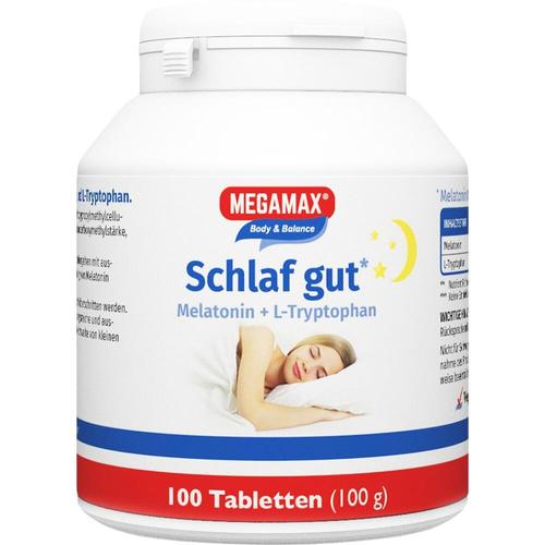 Schlaf Gut Melatonin+l-Tryptophan 100 St Megamax B.V. bei onfy.de kaufen 18018756