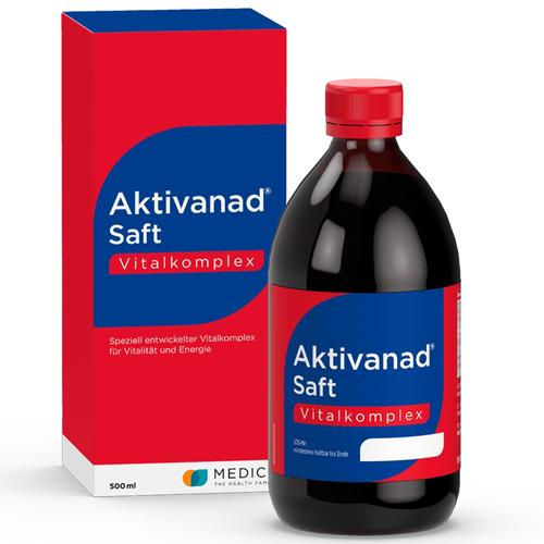 Aktivanad Saft bei Erschöpfung durch Vitamin-B-Mangel 500 ml MEDICE Arzneimittel Pütter bei onfy.de kaufen 11278307