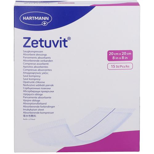 Zetuvit Saugkompressen Steril 20x20 cm 15 St ToValCare bei onfy.de kaufen 19799431