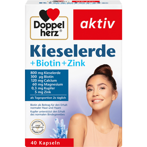 Doppelherz Kieselerde + Biotin + Zink 40 St Queisser Pharma bei onfy.de kaufen 20038832
