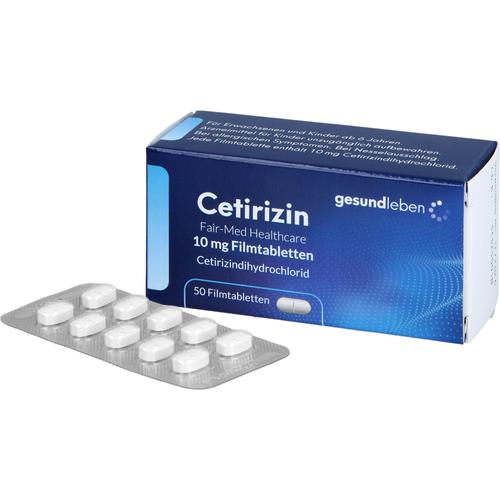 Cetirizin Fair-Med Healthcare 10 mg Filmtabl. 50 St Alliance Healthcare Deutschland bei onfy.de kaufen 19407997