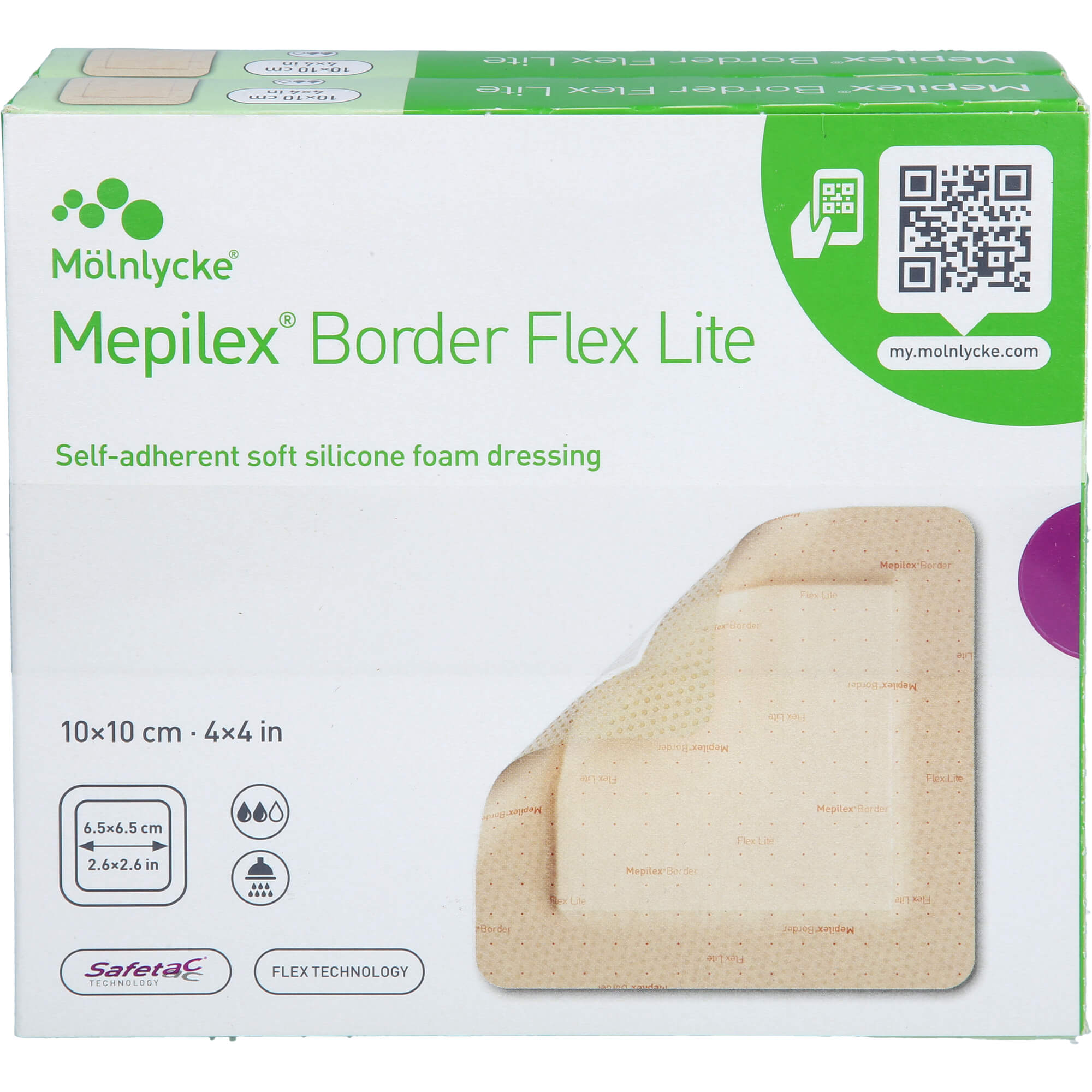 Mepilex 10x10 Border Flex Lite null