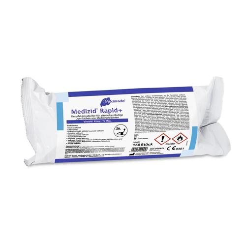 Medizid Rapid+ Desinfektionstücher Nachfüll 150 St Meditrade bei onfy.de kaufen 16015251