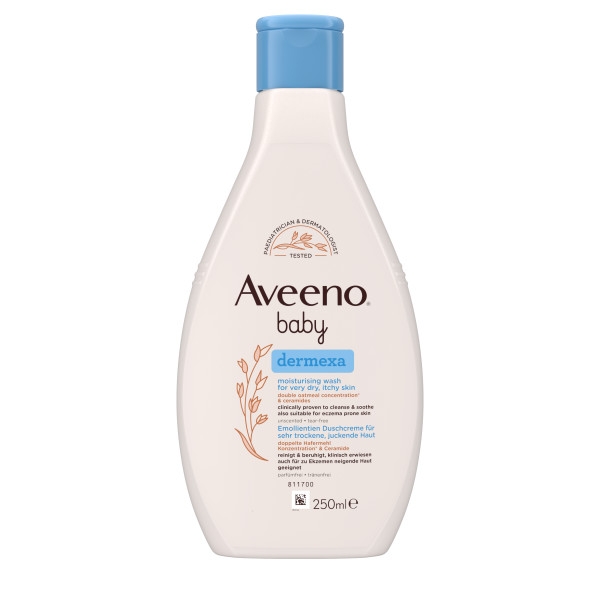 Aveeno Baby Dermexa Emollientien Duschcreme null