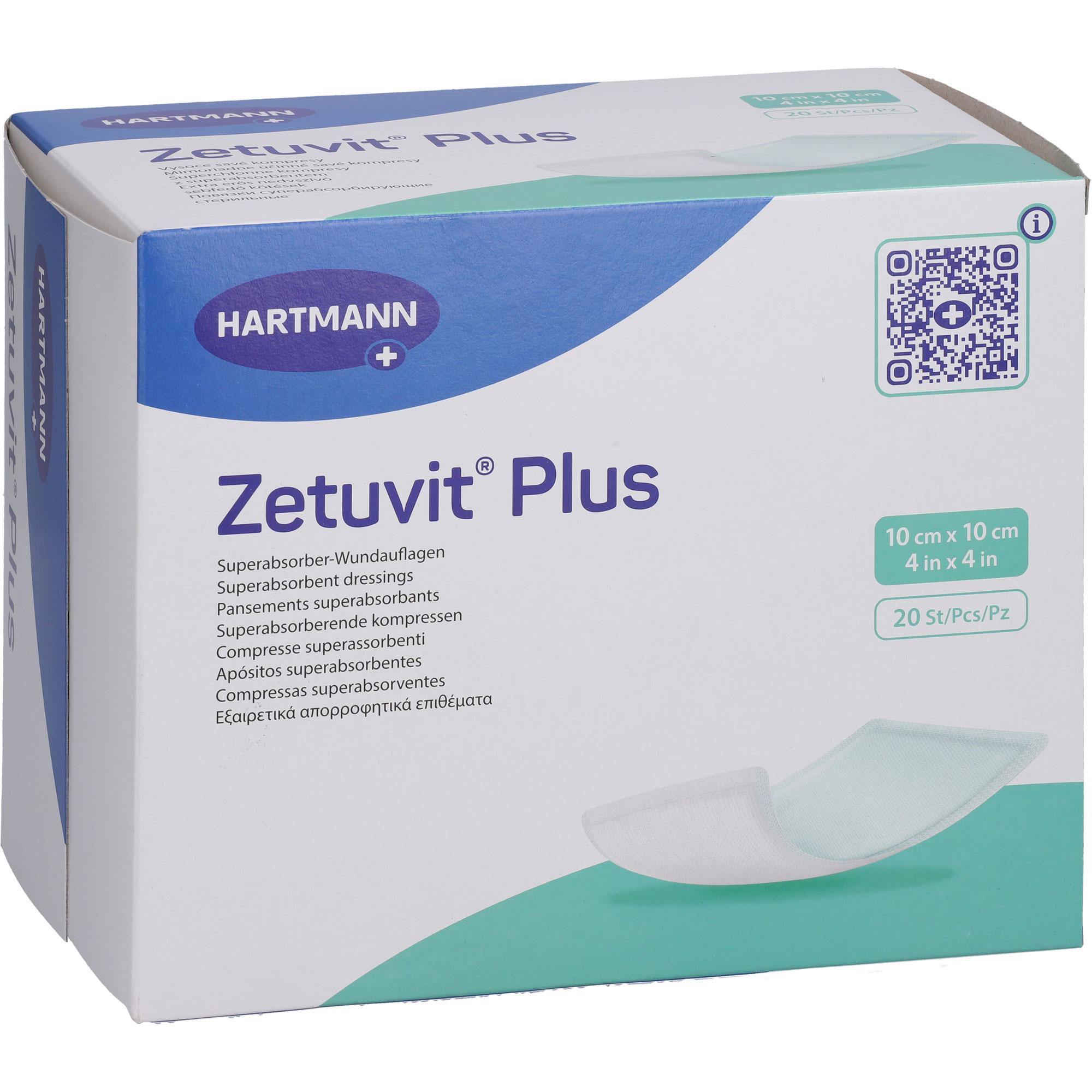 Zetuvit Plus Extrastarke Saugkompr St 10x10cm P20 20 St PAUL HARTMANN bei onfy.de kaufen 18797453
