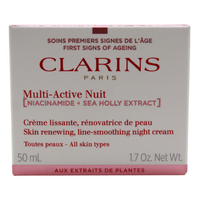 Clarins Multi-Active Nuit Niacinamide + Sea Holly Extract All Skin Types Nachtcreme 50 ml