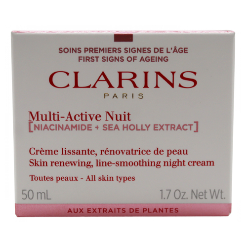 Clarins Multi-Active Nuit Niacinamide + Sea Holly Extract All Skin Types Nachtcreme 50 ml Clarins Société Par Actions Simplifiée bei onfy.de kaufen 03666057177651