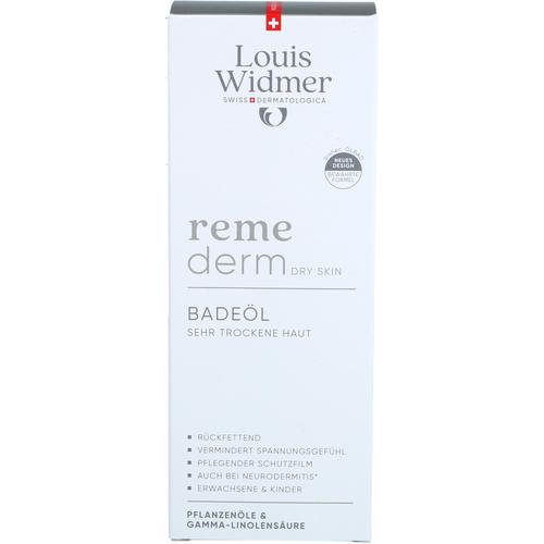 Widmer Remederm Dry Skin Badeöl 250 ml LOUIS WIDMER bei onfy.de kaufen 18442388