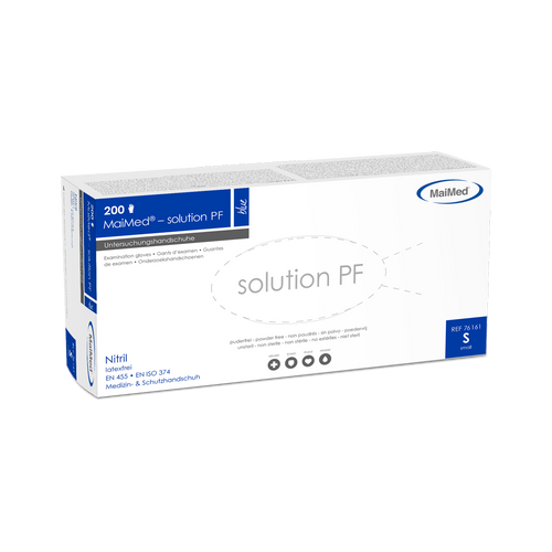 Maimed Solution Pf Gr. S Blue Puderfrei 200 St MaiMed bei onfy.de kaufen 07764870