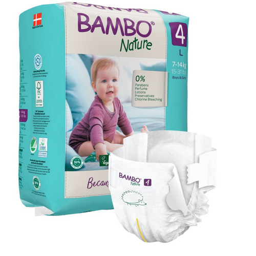 Bambo Nature Gr 4 7-14 Kg Babywindel 24 St ABENA bei onfy.de kaufen 15417036