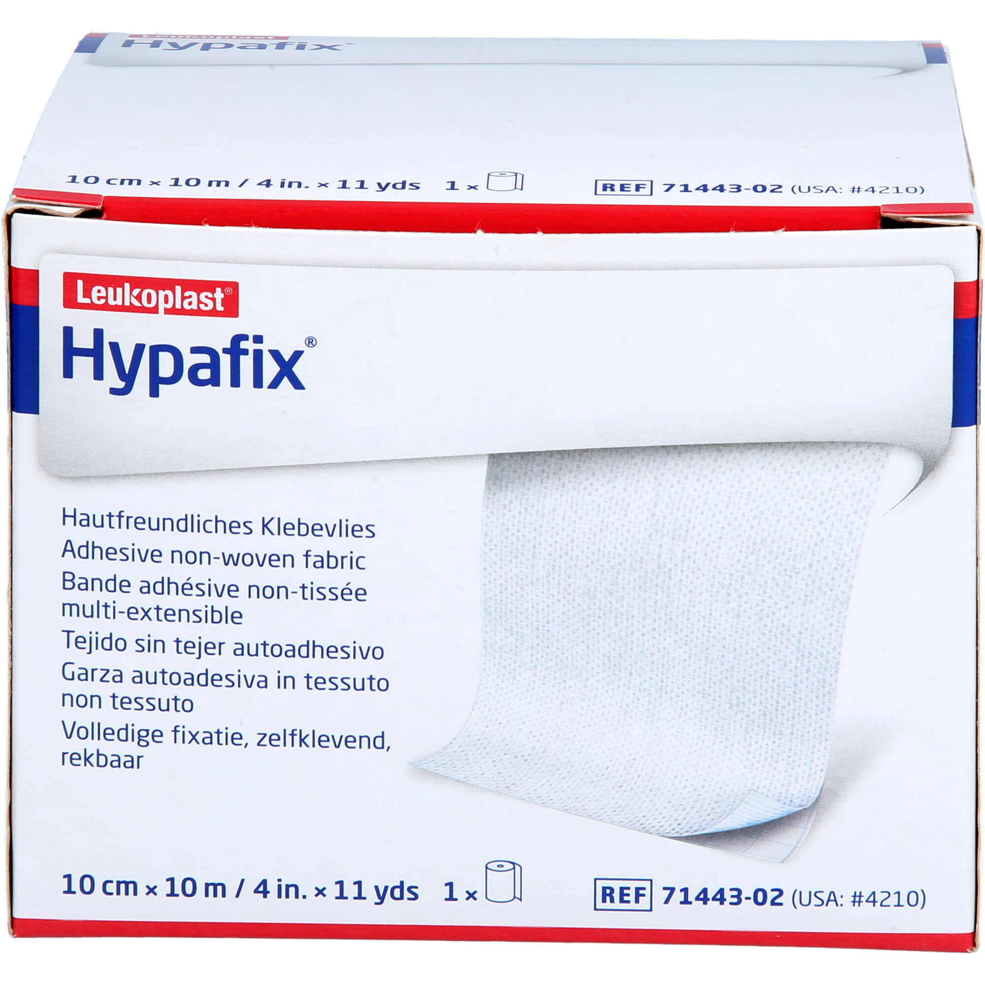 Hypafix Klebevlies Hypoallergen 10 cmx10 M null