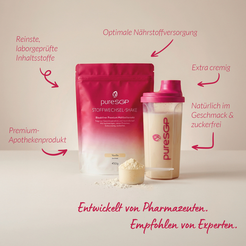 Puresgp Stoffwechsel-Shake Vanille 450 g PharmaSGP bei onfy.de kaufen 20584687