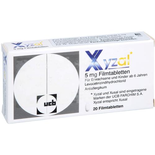 Xyzall 20 St kohlpharma bei onfy.de kaufen 04102915