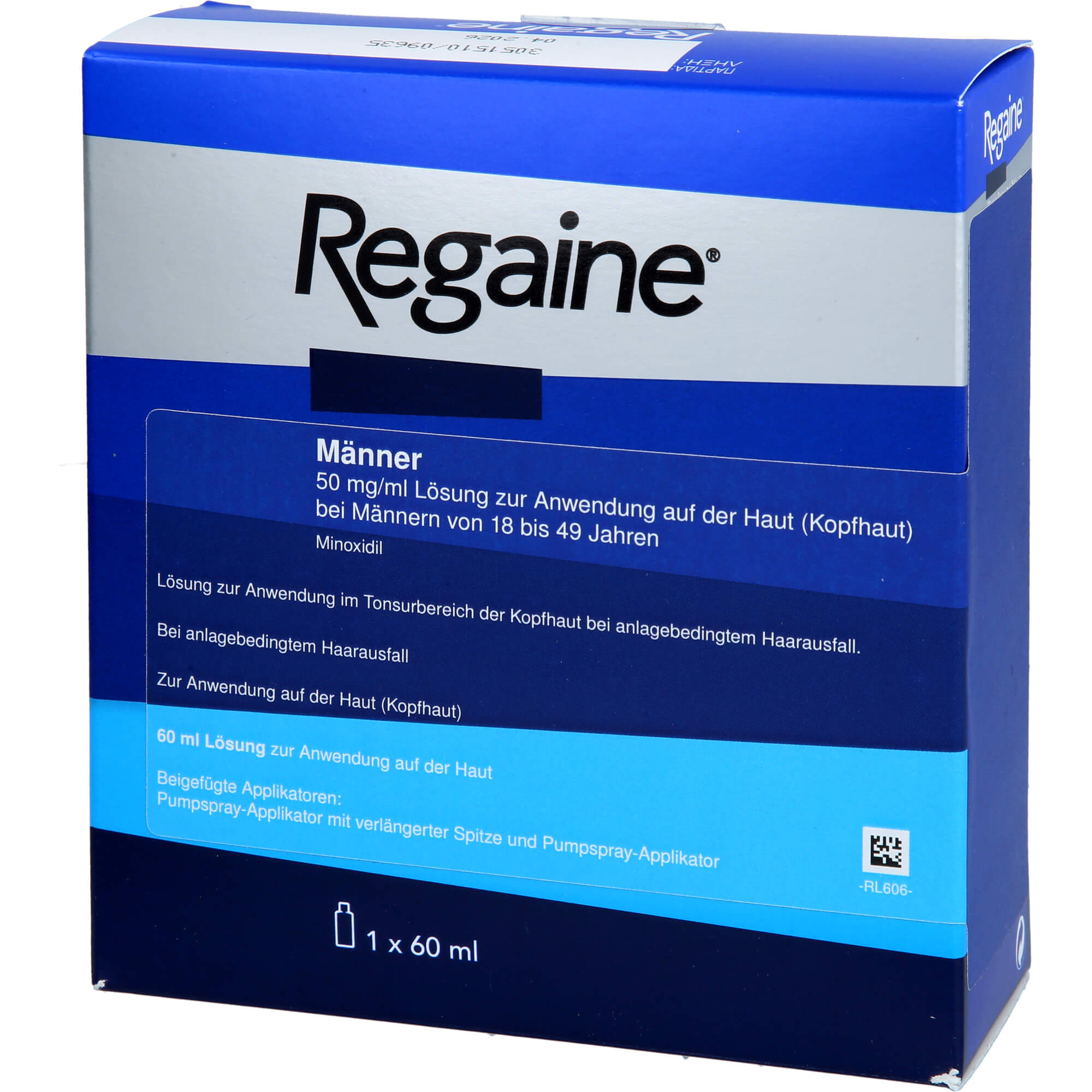 Regaine Männer 50 mg/ml Lsg. Z. Anw. A.d. Kopfhaut 60 ml kohlpharma bei onfy.de kaufen 19175015