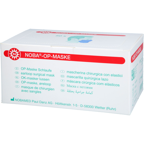 Noba Op Maske Blau Schlaufe 50 St NOBAMED Paul Danz bei onfy.de kaufen 15616304