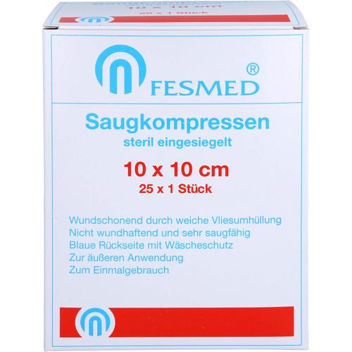 Saugkompresse Steril Fesmed 10x10 cm 25x1 St FESMED Verbandmittel bei onfy.de kaufen 19188897