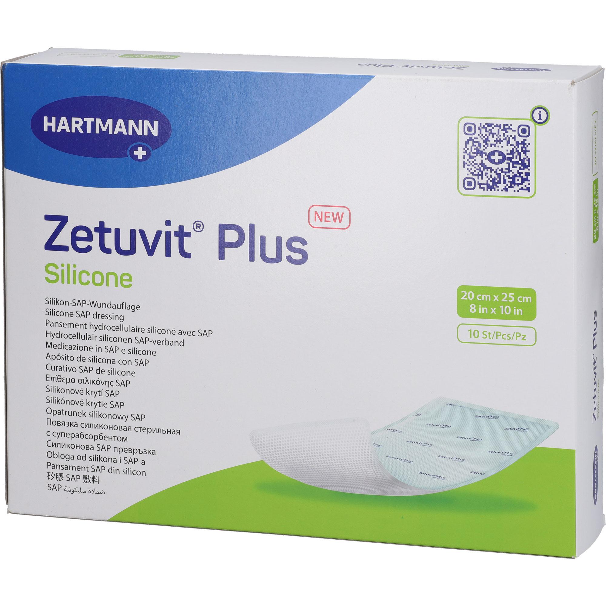 Zetuvit Plus Silicone 20x25 cm 10 St B2B Medical bei onfy.de kaufen 19360729