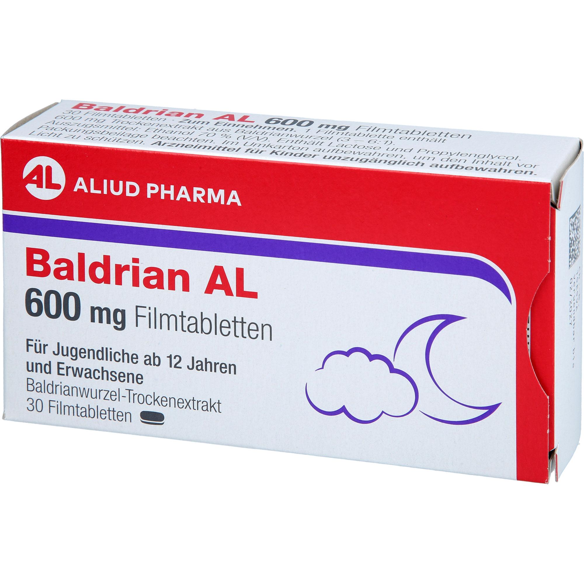 Baldrian Al 600 mg Filmtabletten 30 St ALIUD Pharma bei onfy.de kaufen 19645923