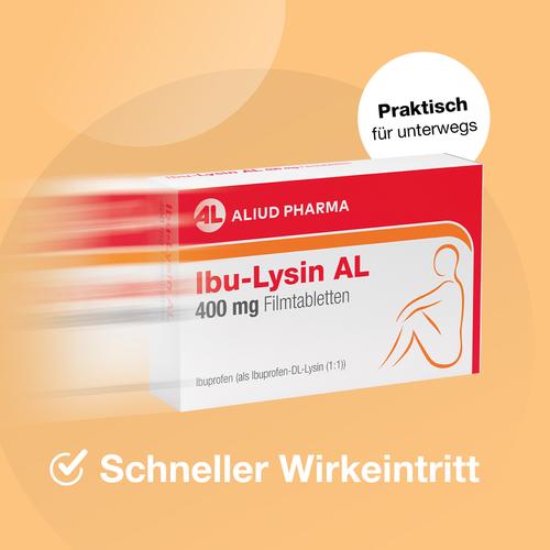 Ibu-Lysin Al 400 mg Filmtabletten 10 St ALIUD Pharma bei onfy.de kaufen 18021244