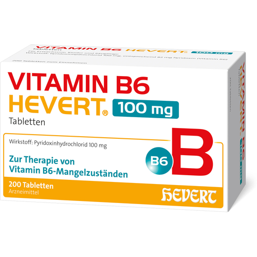 Vitamin B6 Hevert 100 mg Tabletten 200 St Hevert-Arzneimittel bei onfy.de kaufen 19802736