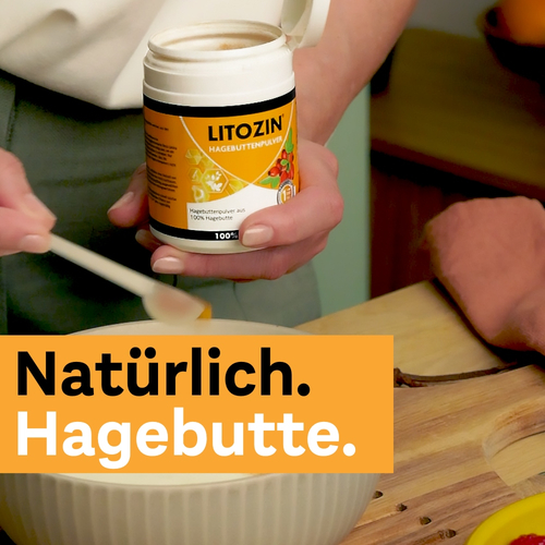Litozin Hagebuttenpulver 130 g Queisser Pharma bei onfy.de kaufen 11523155