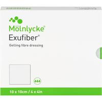 Exufiber 10x10 cm Verband null