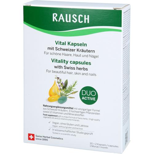 Rausch Vital Kapseln mit Schweizer Kräuter 1M 30x2 St RAUSCH (Deutschland) bei onfy.de kaufen 19508132