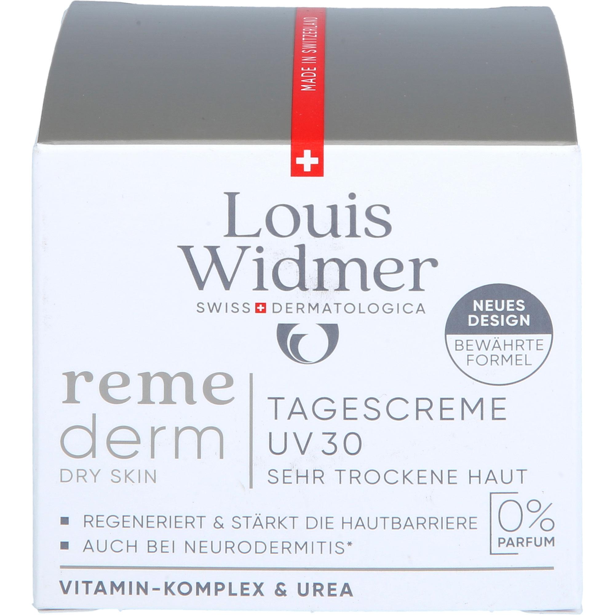 Widmer Remederm Dry Skin Tagescreme Uv30 Op