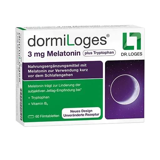 Dormiloges 3mg Melatonin Plus Tryptophan null
