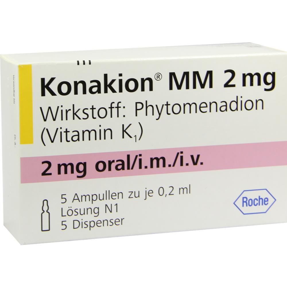 Konakion Mm 2mg 5 St CHEPLAPHARM Arzneimittel bei onfy.de kaufen 07125006