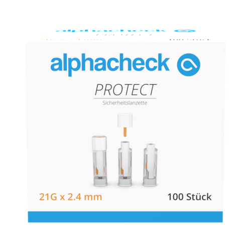 Alphacheck Protect Sicherheitslanzette 21G X 2.4Mm 100 St Berger Med bei onfy.de kaufen 16392367