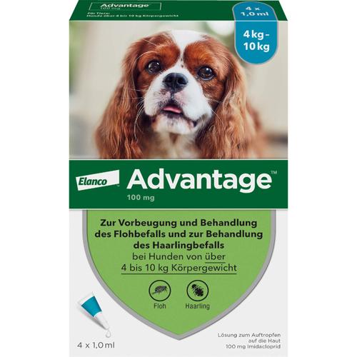 Advantage 100 Hund 4 St Elanco Deutschland Gmbh bei onfy.de kaufen 08613311