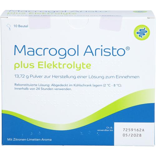 Macrogol Aristo Plus Elektrolyte 13.72 G 10 St Aristo Pharma bei onfy.de kaufen 18858539