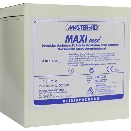 Maxi Med Wundverband 5mx8cm Master Aid 1 St Trusetal Verbandstoffwerk bei onfy.de kaufen 02729797