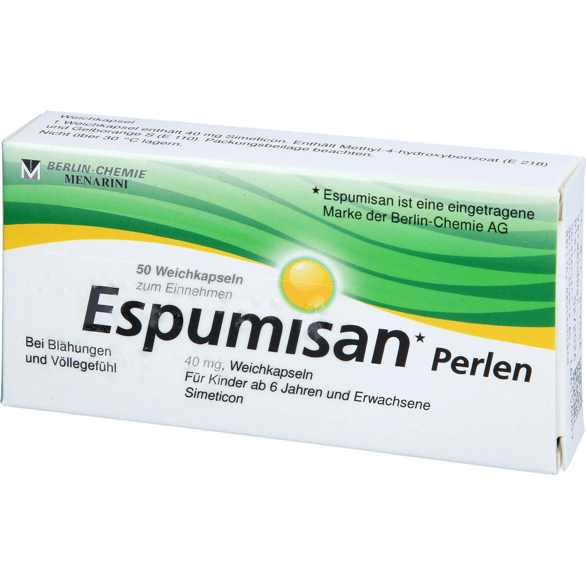 Espumisan Perlen 40mg Weichkapseln 50 St kohlpharma bei onfy.de kaufen 18739823