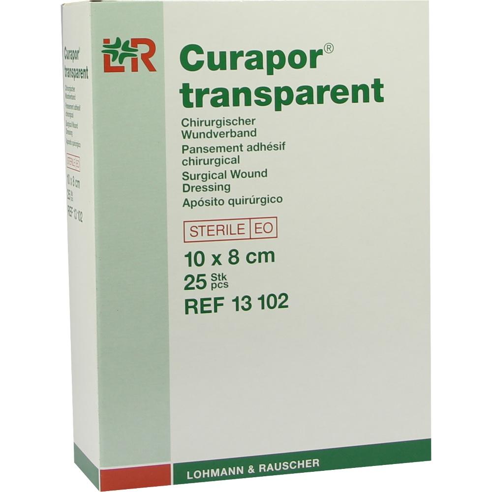 Curapor Transparent Wundverband Steril 10x8cm null