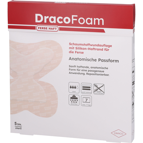 Dracofoam Ferse Haft Schaumstoff Wundauflage 5 St Dr. Ausbüttel bei onfy.de kaufen 19964108