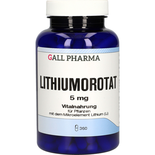 Lithiumorotat 5mg Gph Kapseln 360 St Hecht-Pharma bei onfy.de kaufen 20124572