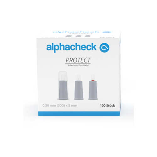 Alphacheck Protect Sicherheits-Pen-Nadel 30G X 5Mm 100 St Berger Med bei onfy.de kaufen 17197981