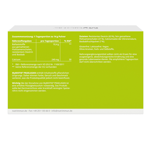Mybiotik Praelasan 30x14 g nutrimmun bei onfy.de kaufen 20355805