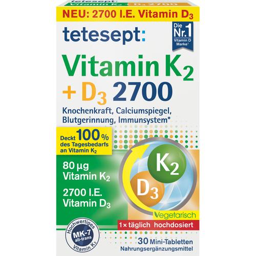 Tetesept Vitamin K2 + D3 2700 30 St Merz Consumer Care bei onfy.de kaufen 19205963