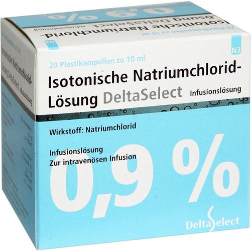 Isotonische Nacl 0.9% Deltamedica Plastik Ampulle 20x10 ml DELTAMEDICA bei onfy.de kaufen 06340599