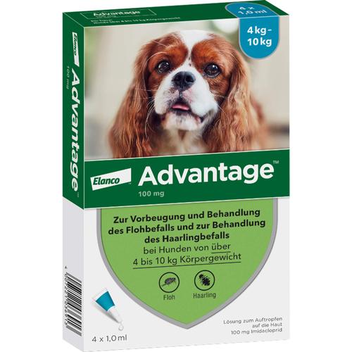 Advantage 100 Hund 4 St Elanco Deutschland Gmbh bei onfy.de kaufen 08613311
