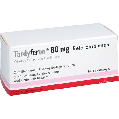 Tardyferon Depot-Eisen(ii)-Sulfat 80 mg Retardtab. 100 St 1 4 U Pharma bei onfy.de kaufen 18752924
