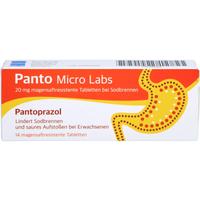 Panto Micro Labs 20 mg Tmr bei Sodbrennen null
