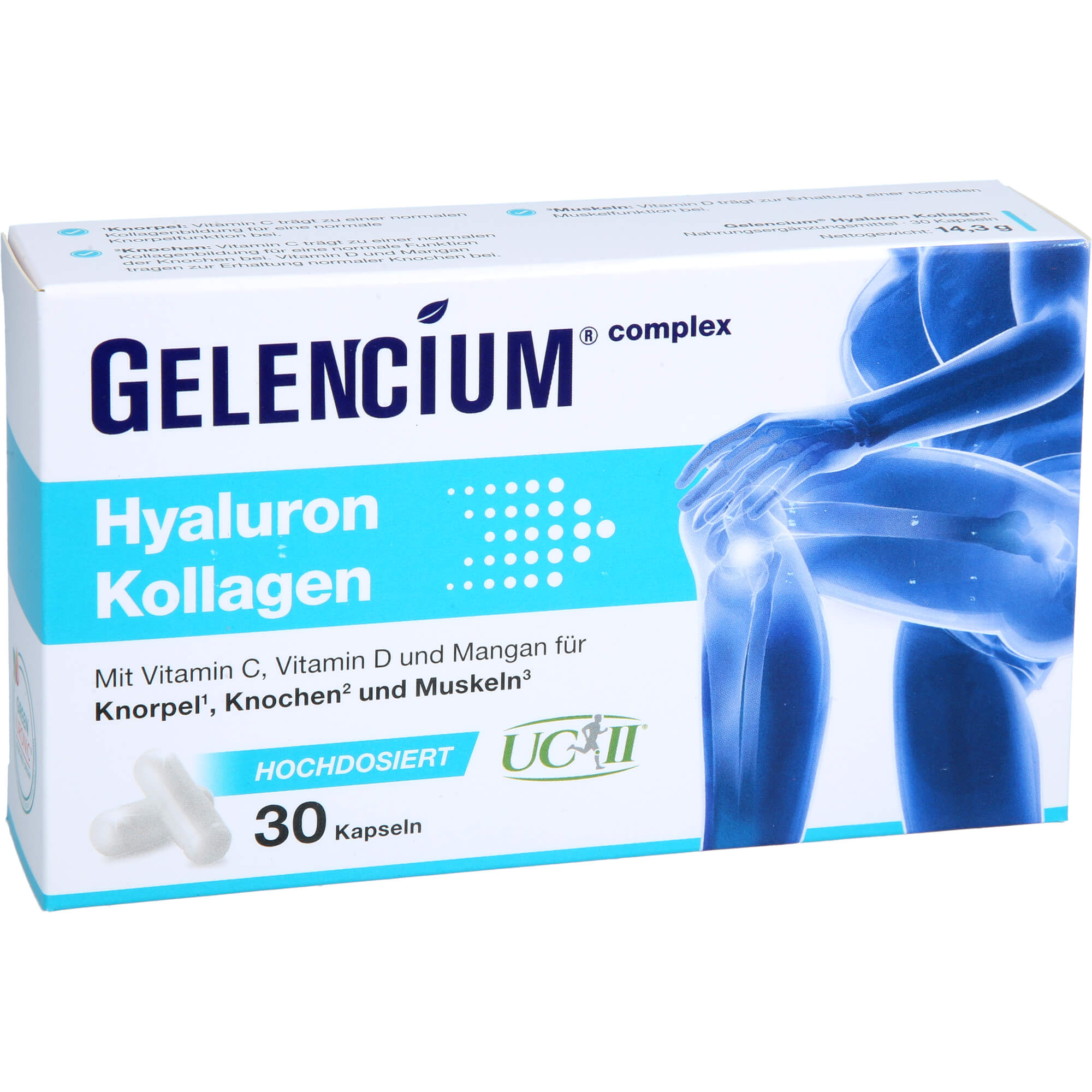 Gelencium Hyaluron Kollagen Hochdosiert Vitamin C 30 St Heilpflanzenwohl bei onfy.de kaufen 19176606