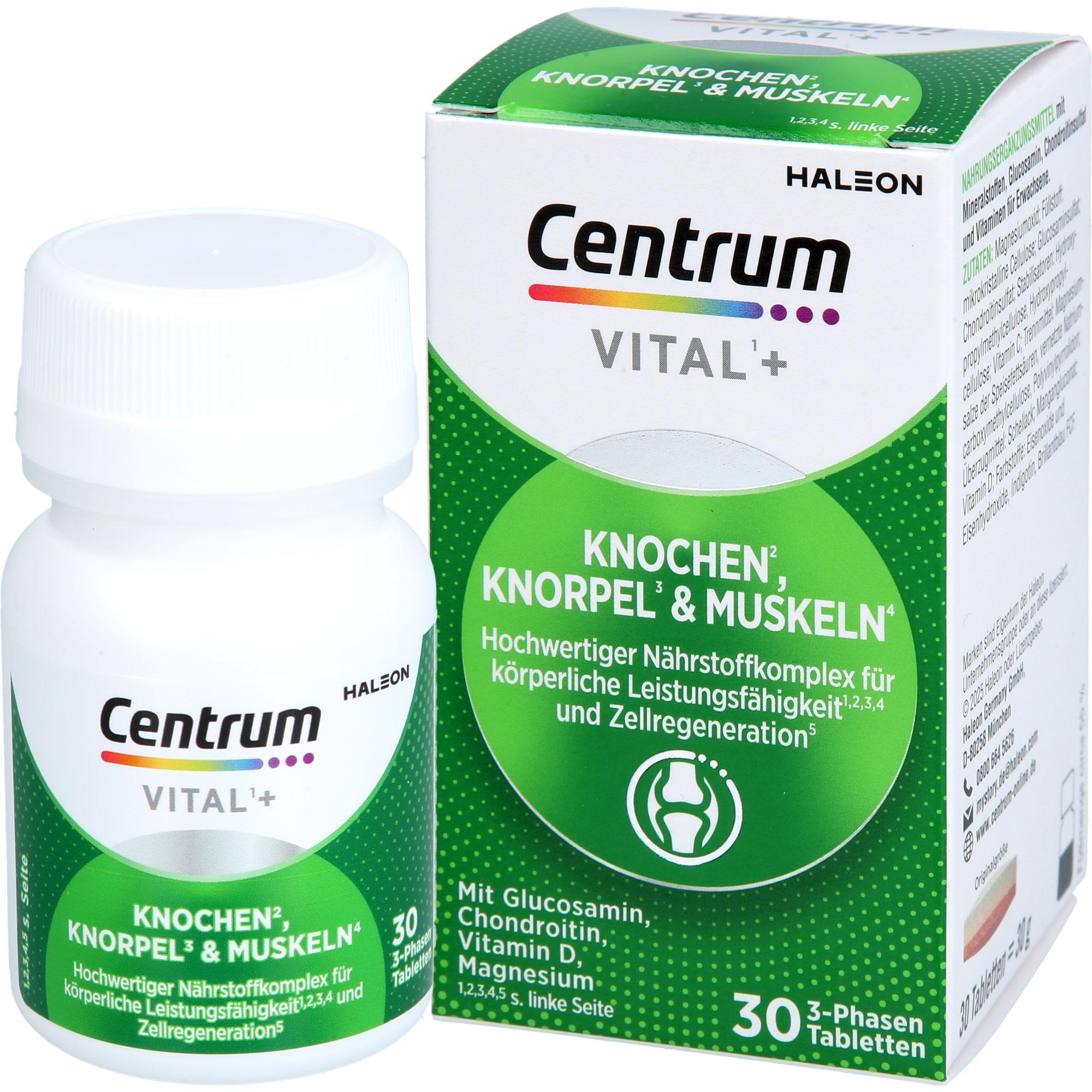 Centrum Vital+ Knochen Knorpel & Muskeln 30 St Haleon Germany bei onfy.de kaufen 19420101