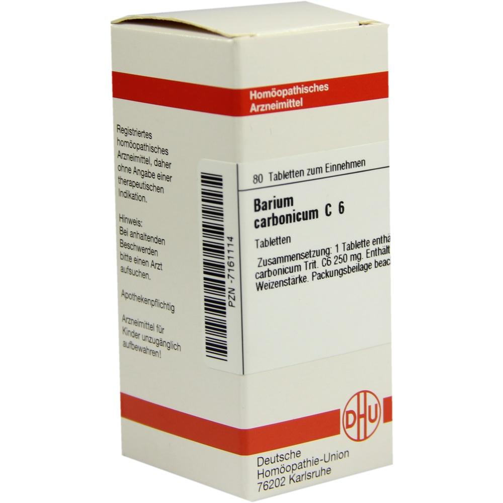 Barium Carbonicum C 6 80 St DHU-Arzneimittel bei onfy.de kaufen 07161114
